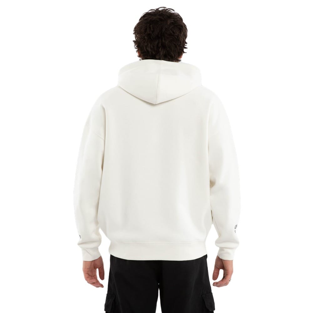 NXP Fence Box Fit Hoodie - Natural White