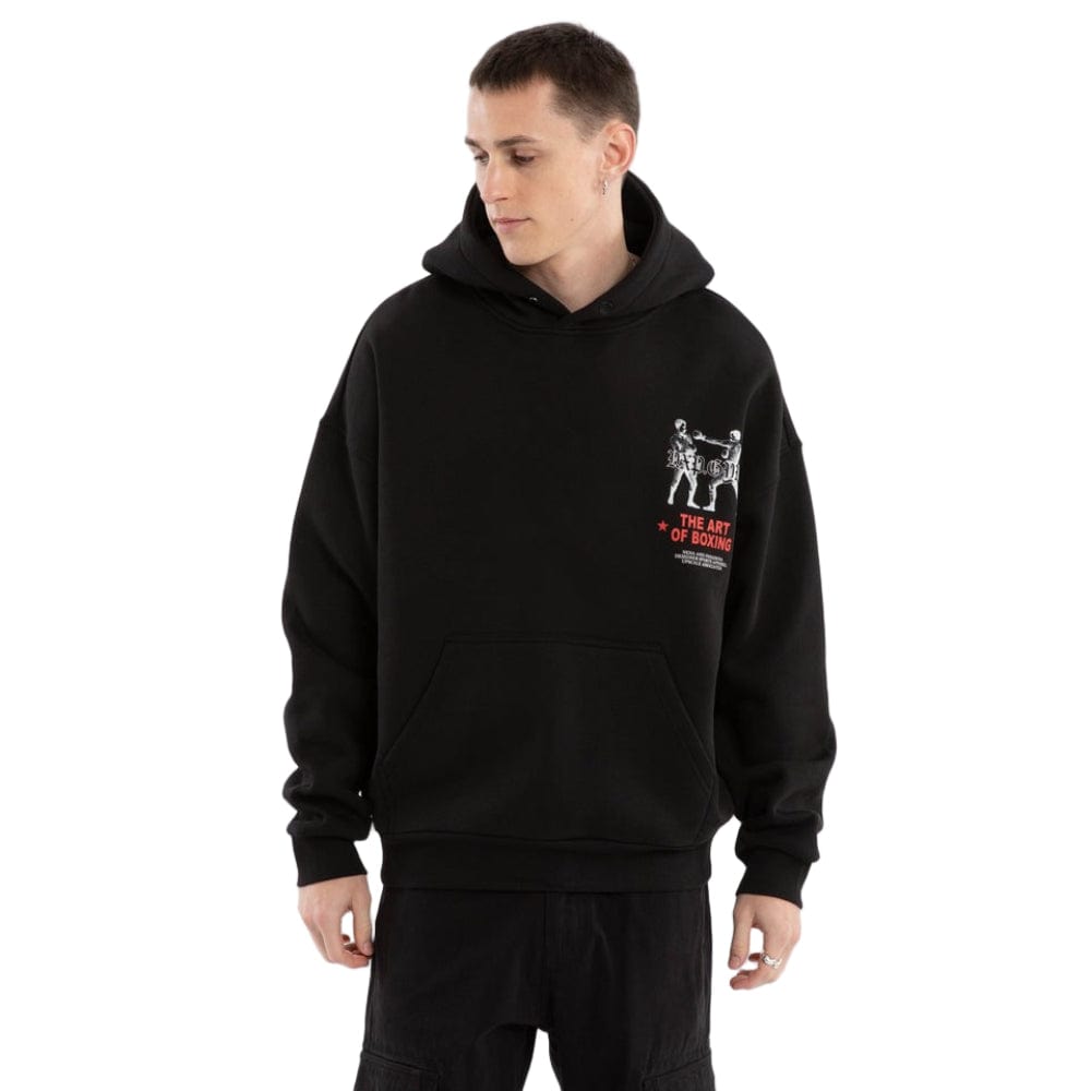 NXP Prone Box Fit Hoodie - Jet Black