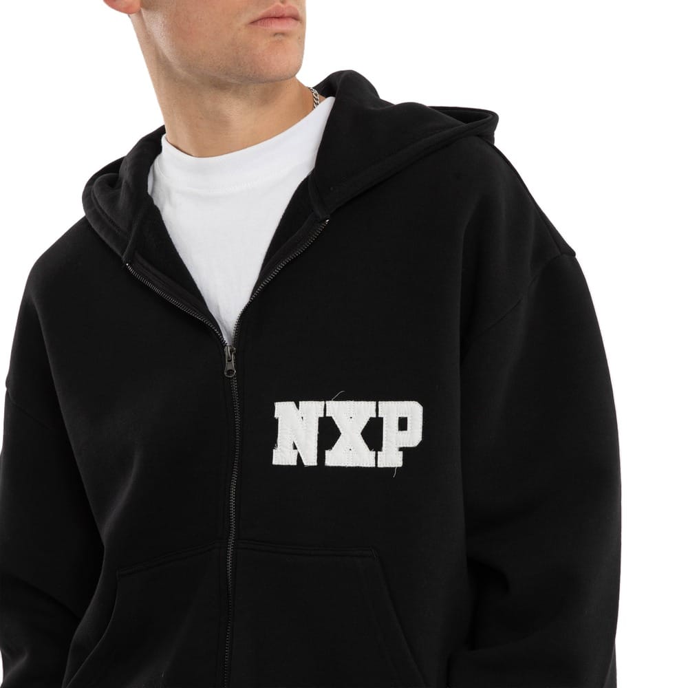 NXP Realign Street Zip Hoodie - Jet Black