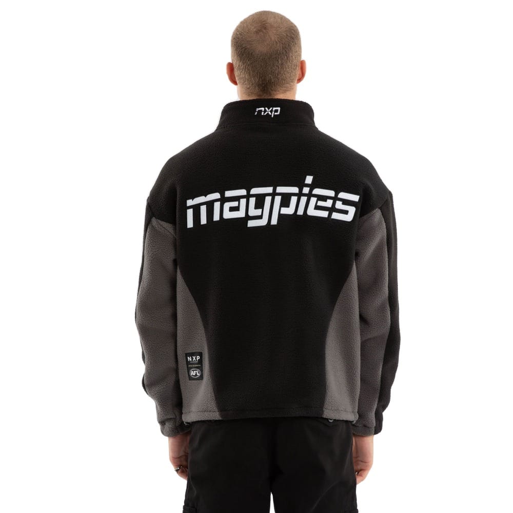 NXP X AFL Collingwood Defence Pullover - Black / Charcoal