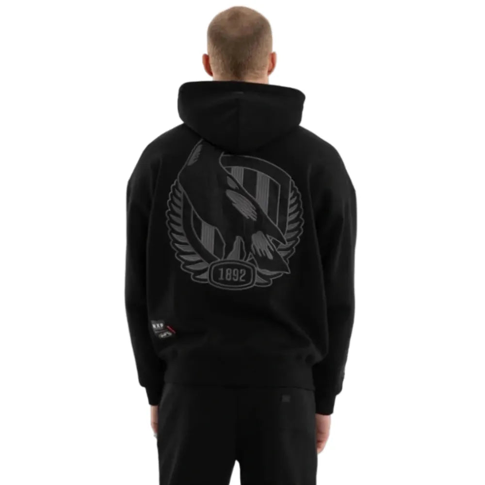 NXP X AFL Collingwood Persistent Hoodie - Jet Black