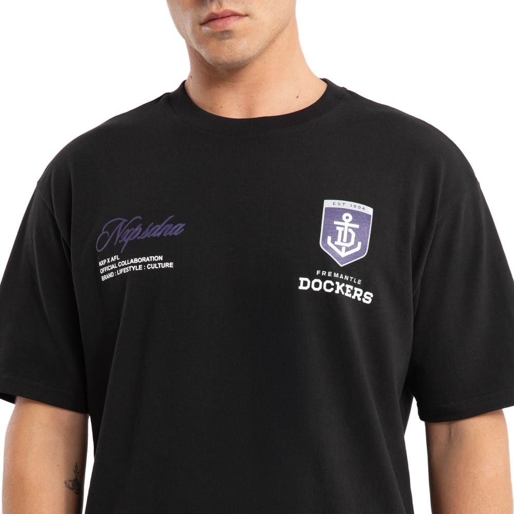 NXP X AFL Frementle Season Tee - Jet Black