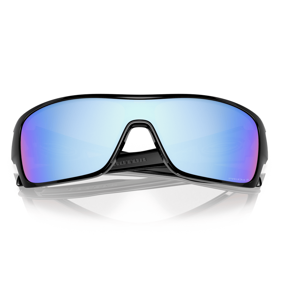 Oakley Turbine Rotor - Polished Black / Prizm Deep Water Polarized