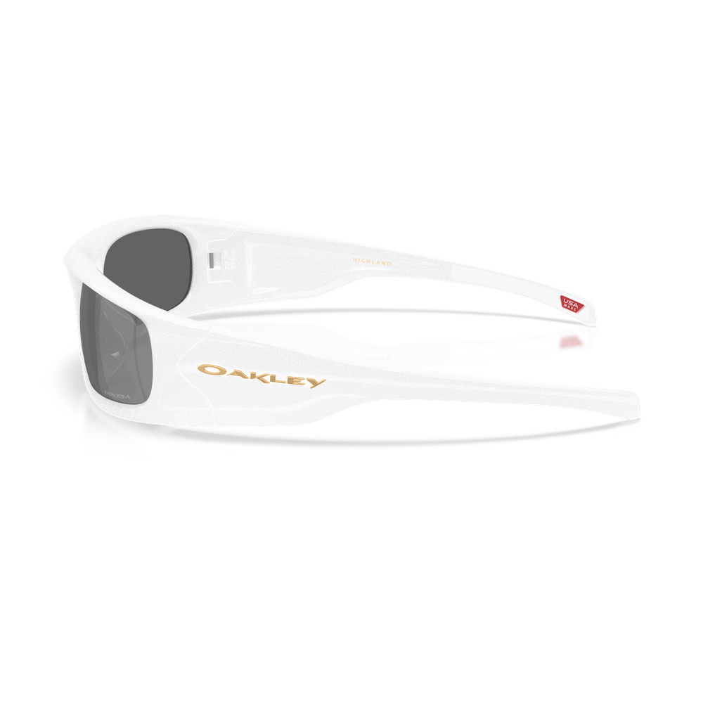 Oakley Highland - Pearlized White / Prizm Black
