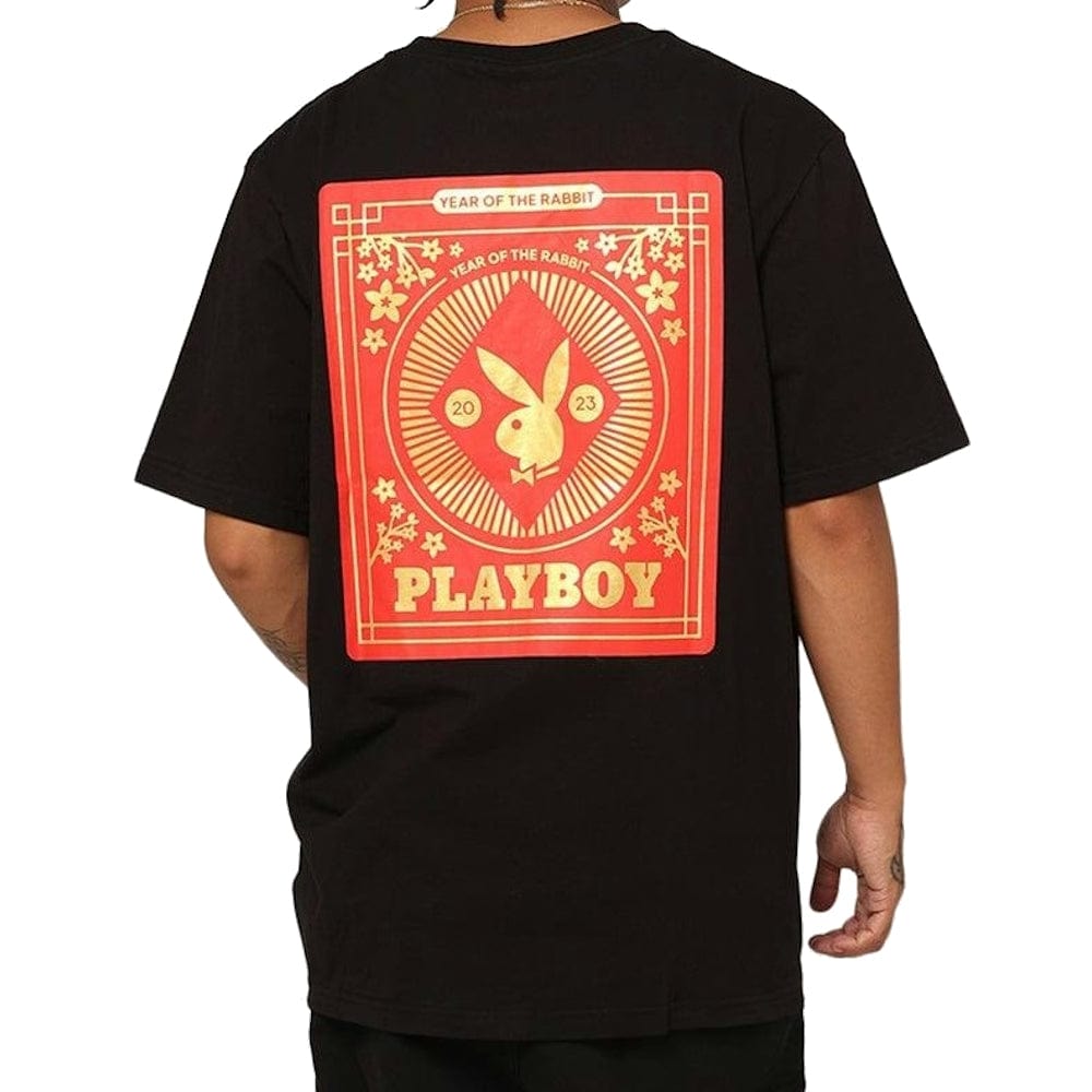 Playboy Year Of The Rabbit Original Fit Tee - Black