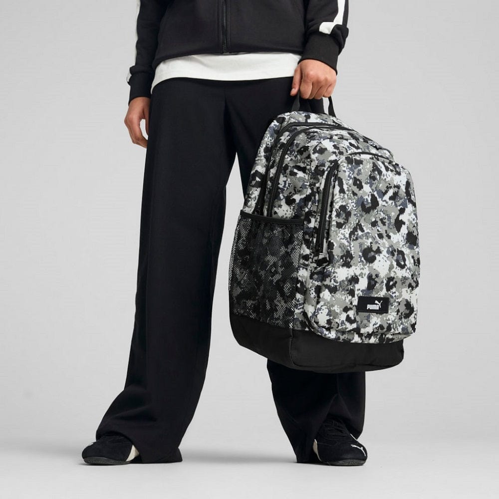 PUMA Academy AOP Backpack - Black / Camouflage