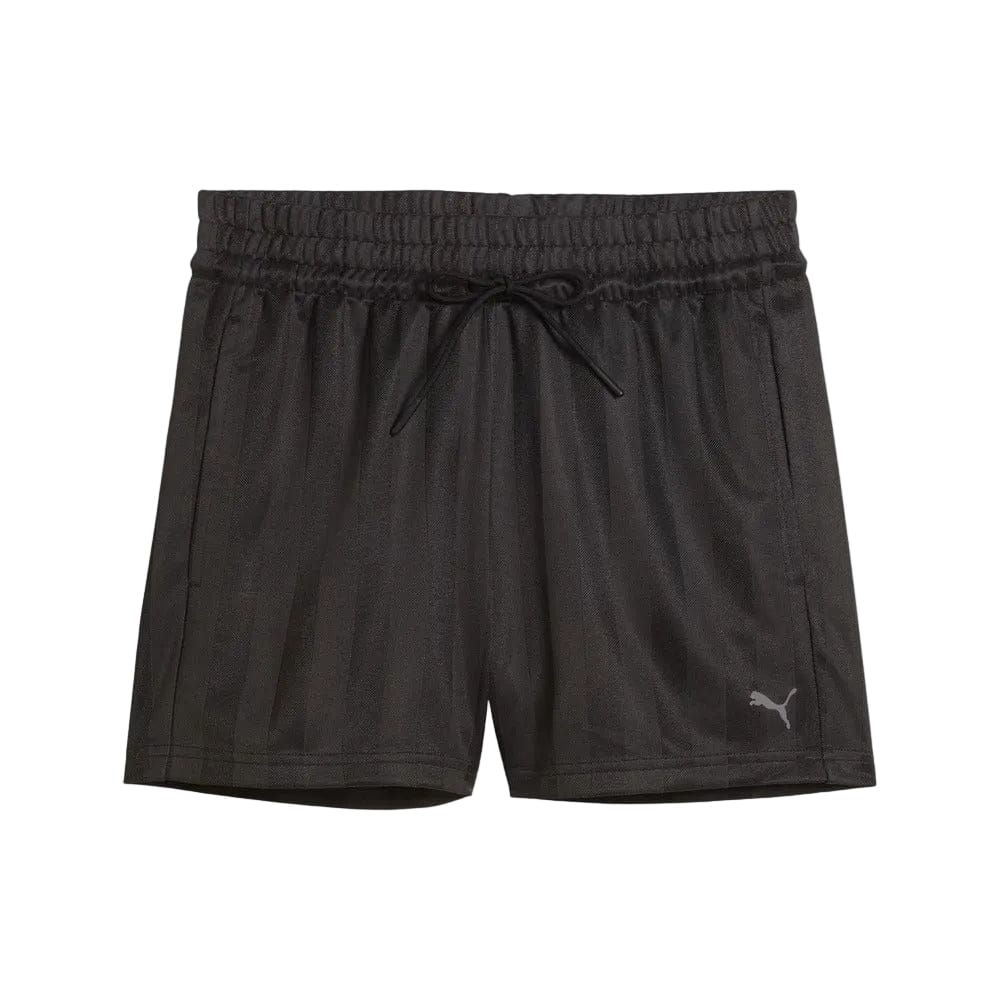 PUMA Womens 3" League Jersey Short - Black