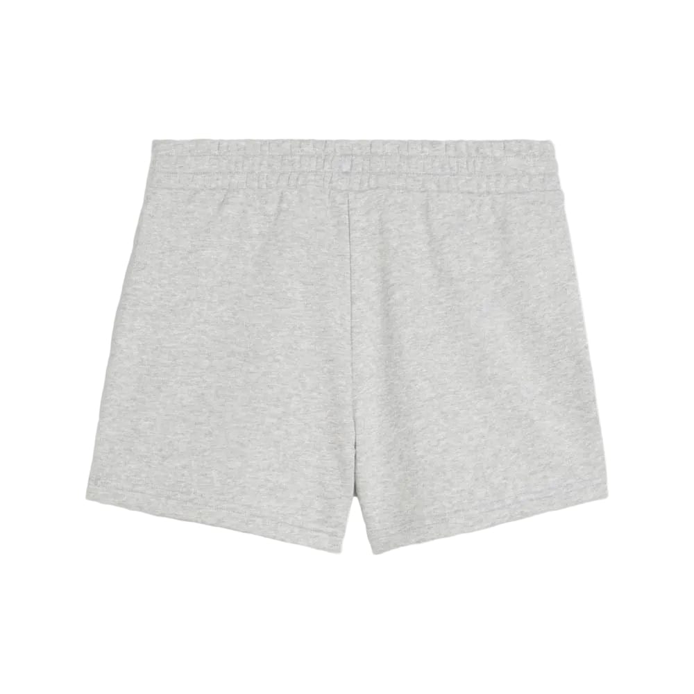 PUMA Womens Ess Small Logo Short - Light Grey Heather
