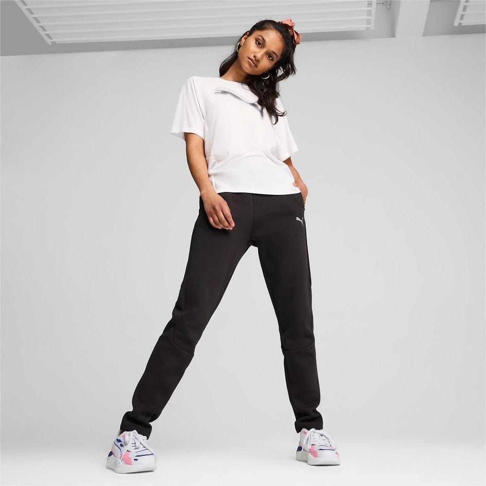 PUMA Womens Evostripe Pants - Black