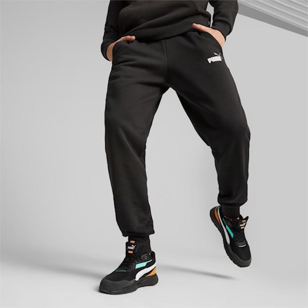 PUMA Essentials 2 Colour Logo Pants - Black