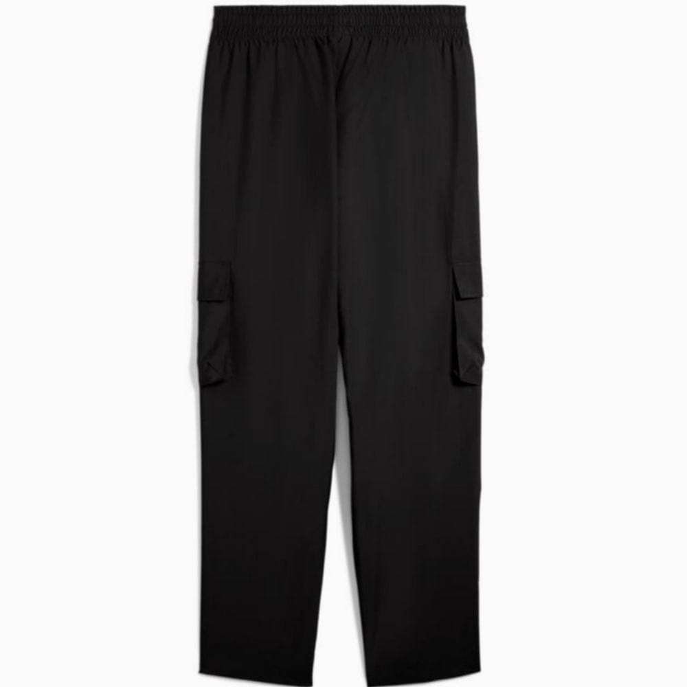 PUMA Essentials No. 1 Logo Men's Woven Cargo Pants - Black