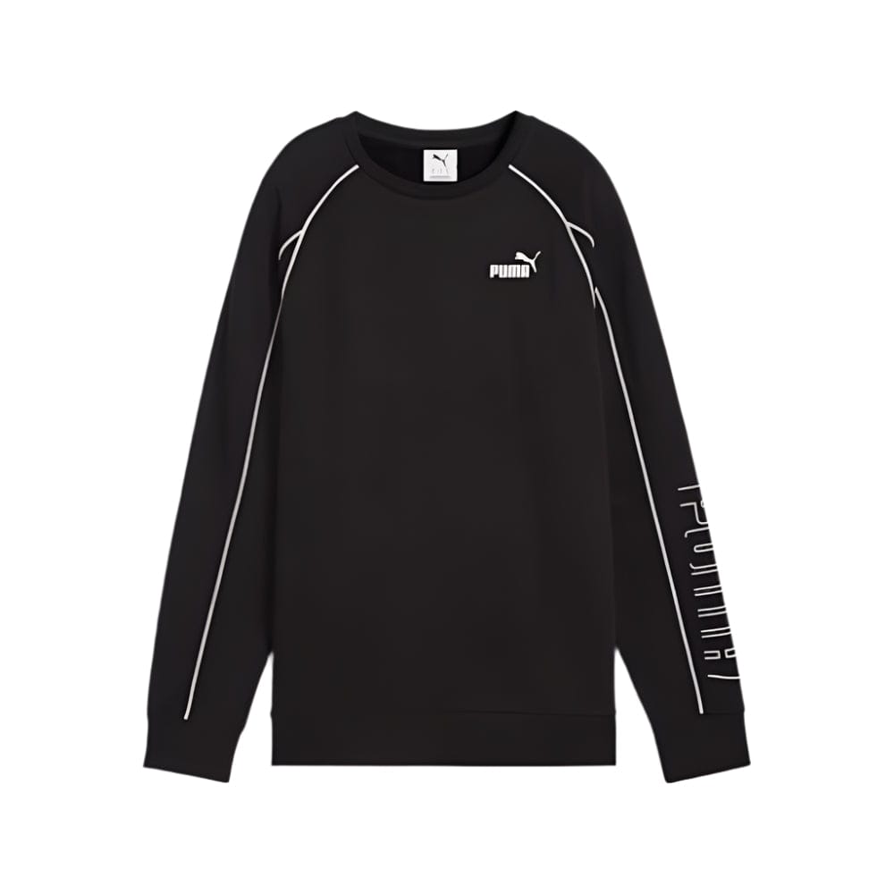 PUMA Women's SPORT Relaxed Crew Sweater - Black
