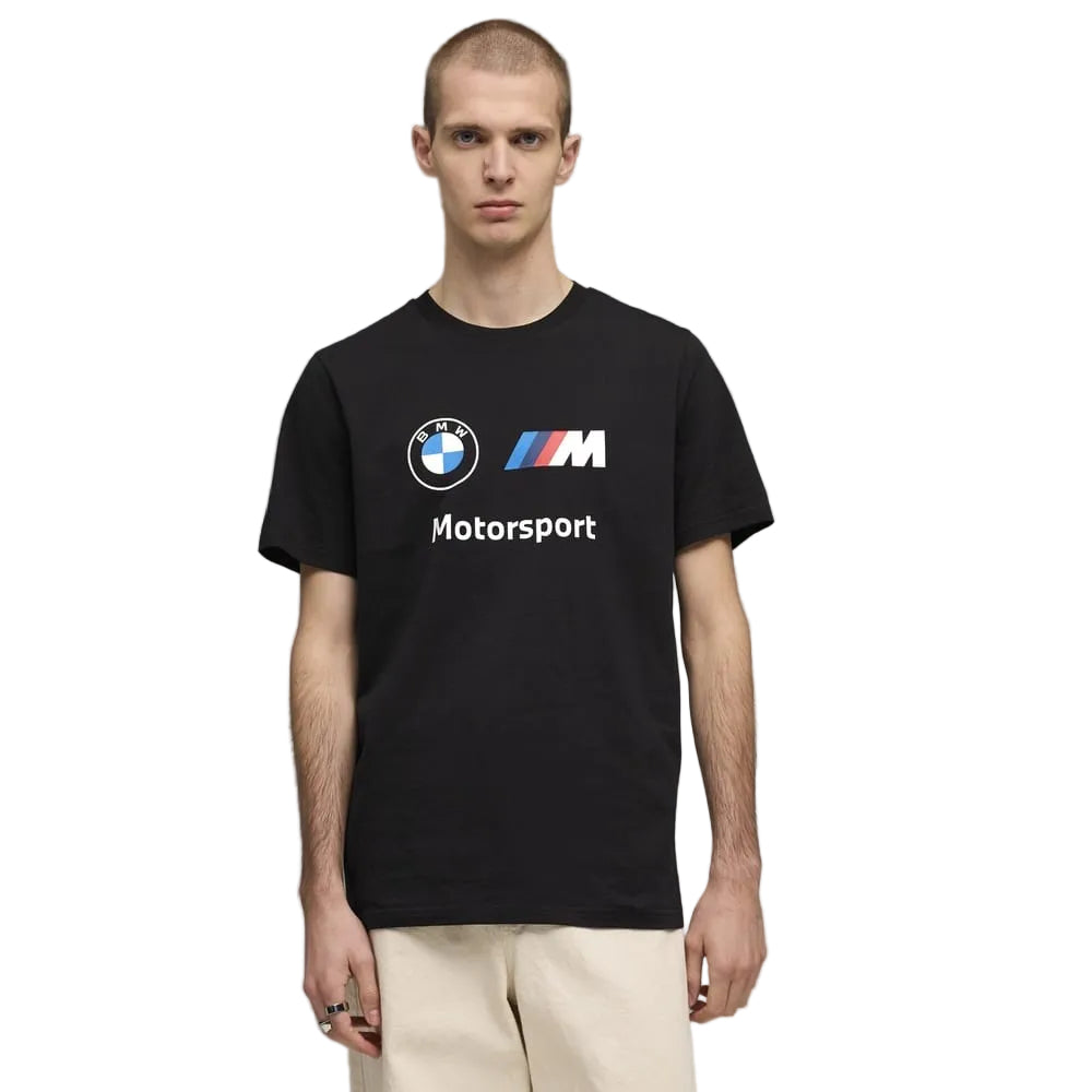 PUMA BMW MMS Essentials Logo Tee - Black