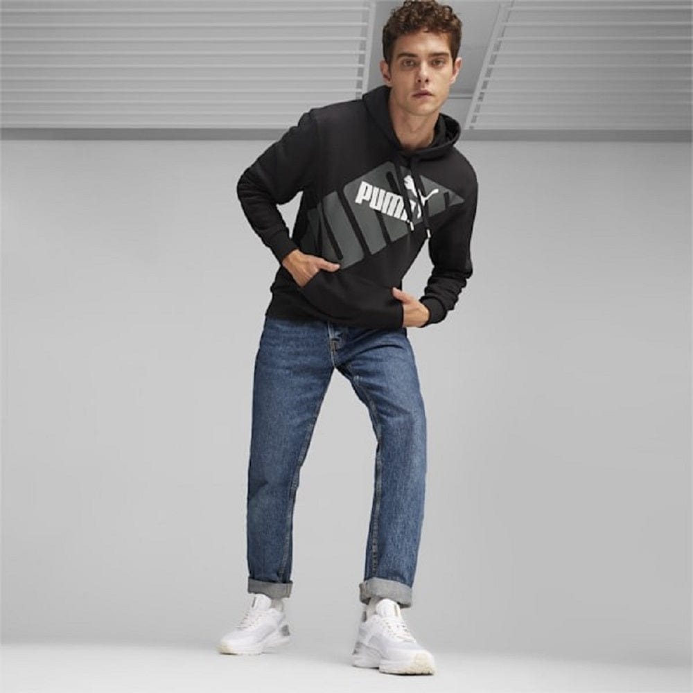 PUMA Power Graphic Hoodie TR - Black