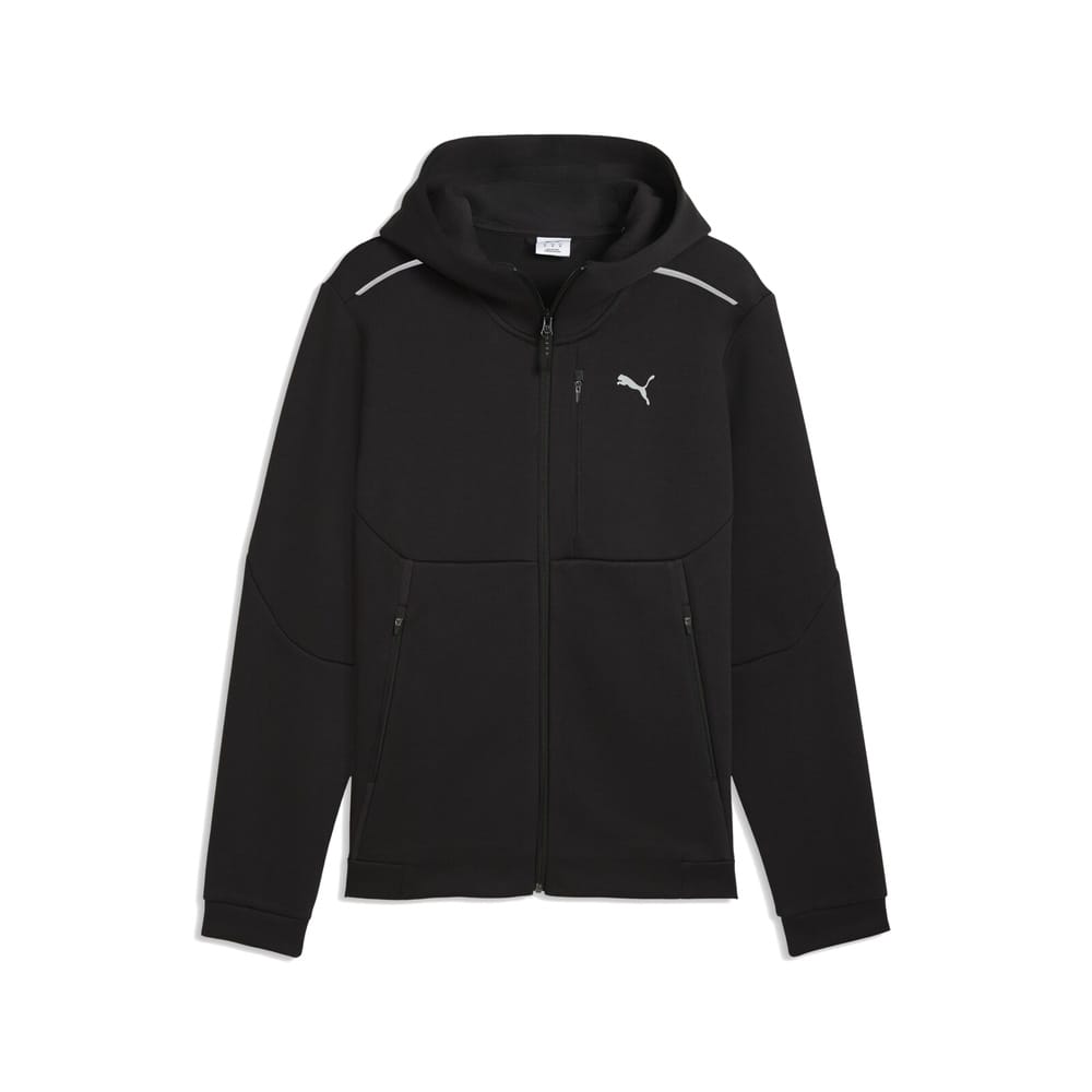 PUMA Tech Full-Zip Hoodie - Black