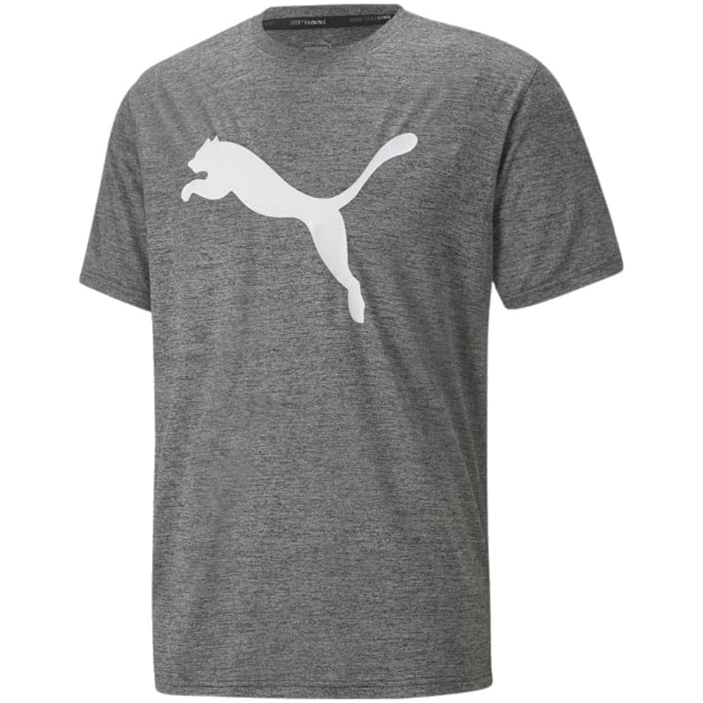 PUMA Train Fav Heather Cat Tee - Black Heather