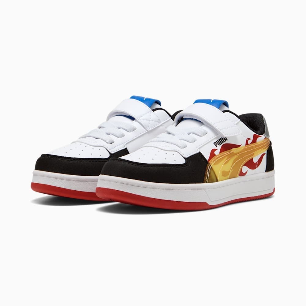 PUMA Childrens Caven 2.0 Hot Wheels AC+ - Black / Red / White