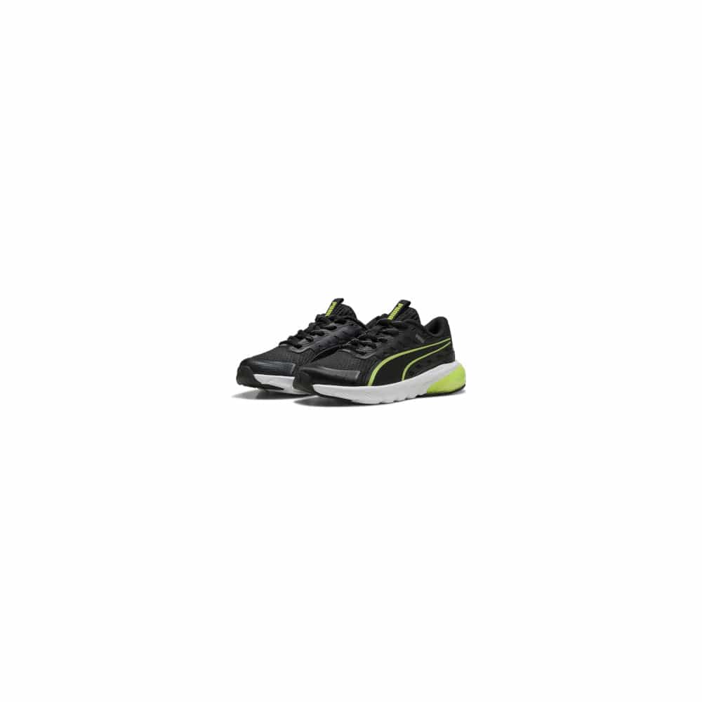 PUMA Childrens Cell Glare - Black / Lime Pow