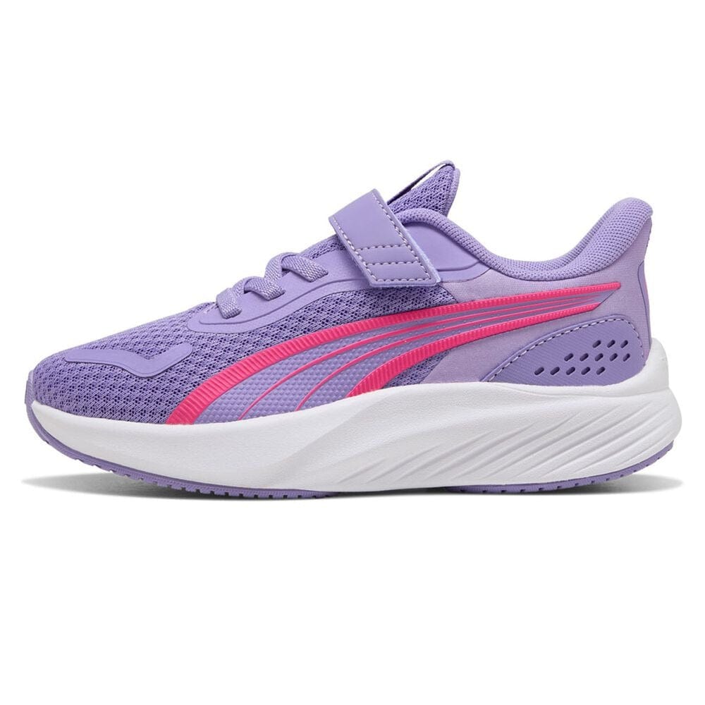 PUMA Childrens Pounce Lite PS - Lavender / Pink / White