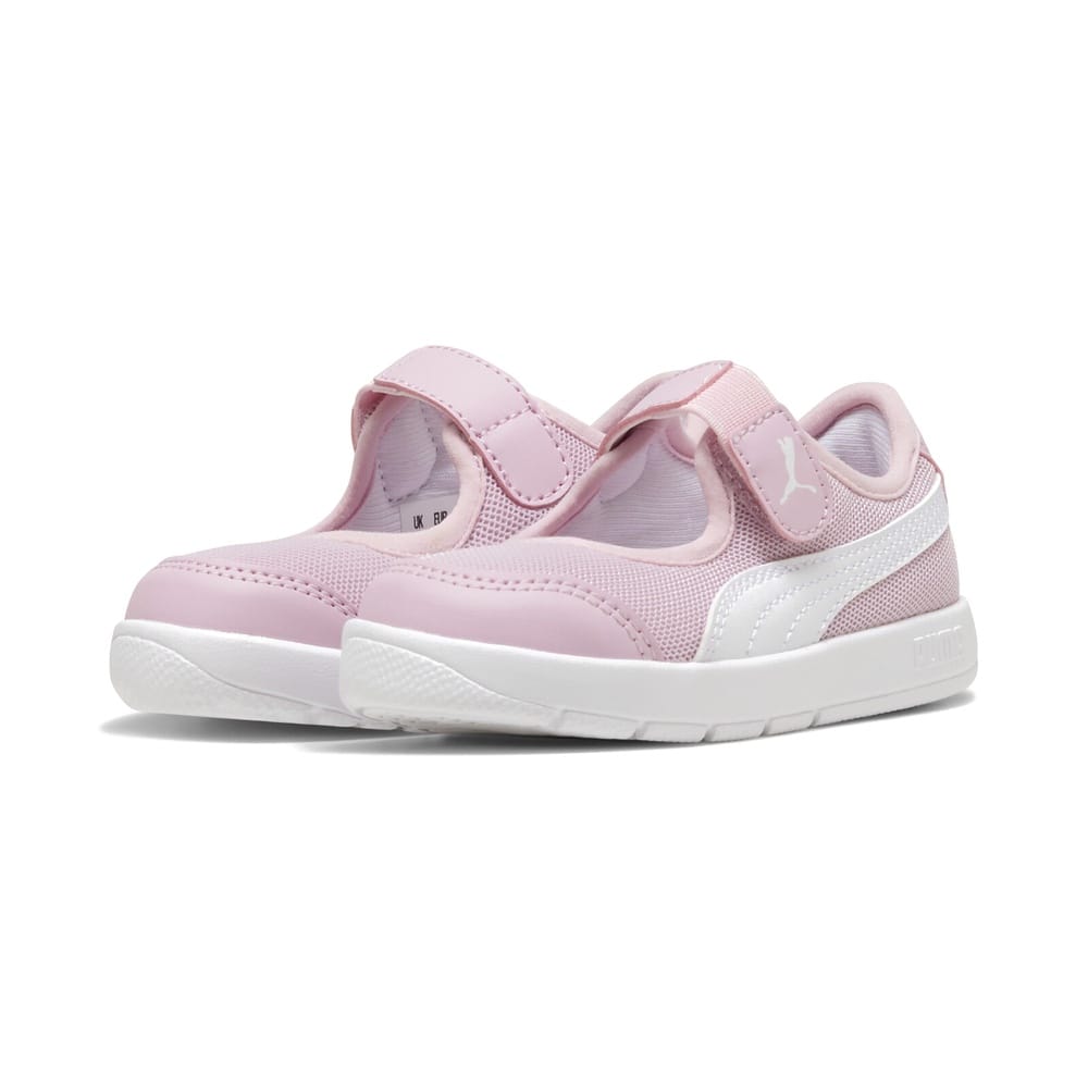 PUMA Infants Courtflex V3 Lina - Rose Mauve / White