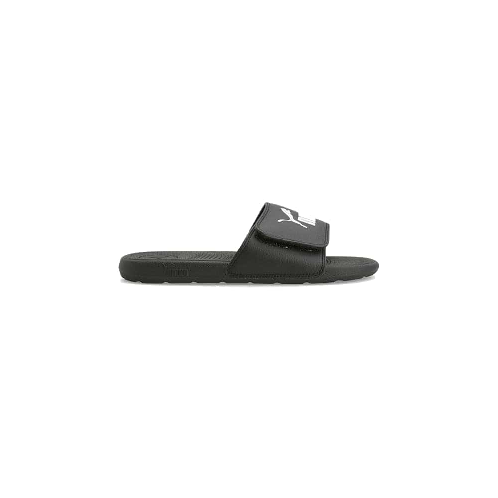 PUMA Kids Cool Cat 2.0 V Slide - Black / White