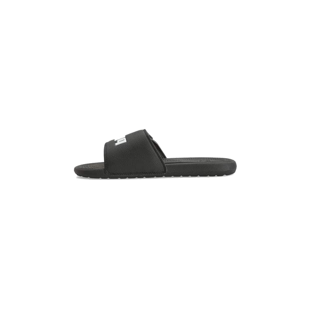 PUMA Kids Cool Cat 2.0 V Slide - Black / White