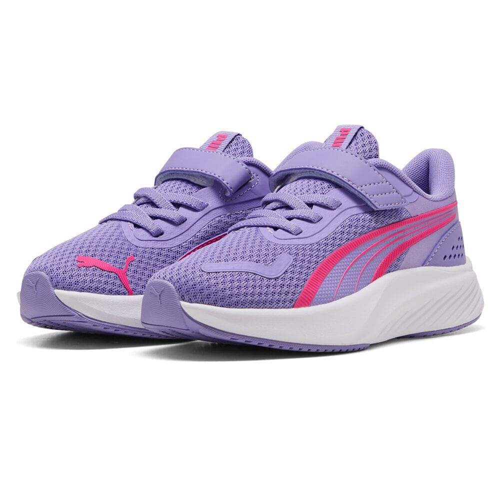 PUMA Kids Pounce Lite - Lavender / Pink / White