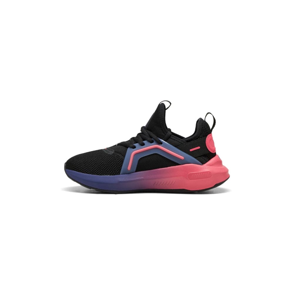 PUMA Kids Softride Enzo 5 - Black / Blue Crystal / Peach