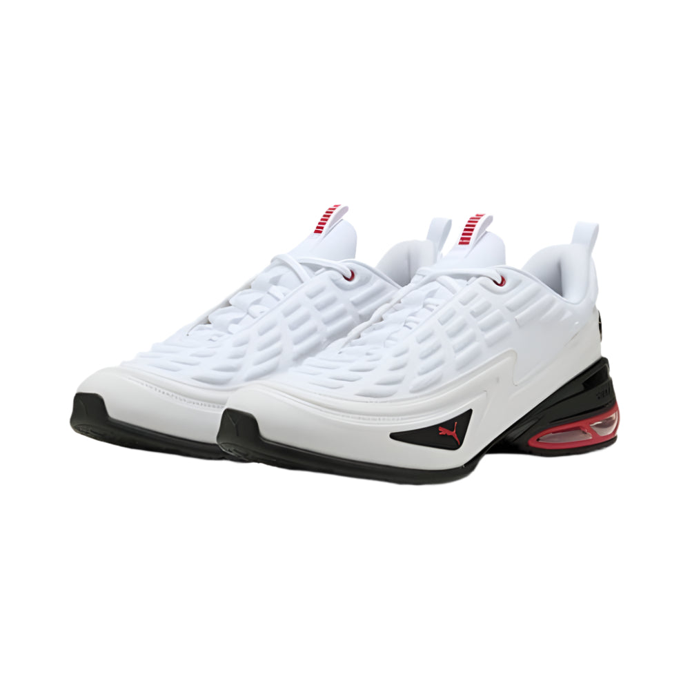 PUMA Cell Meza - White / Black / Red - Pair