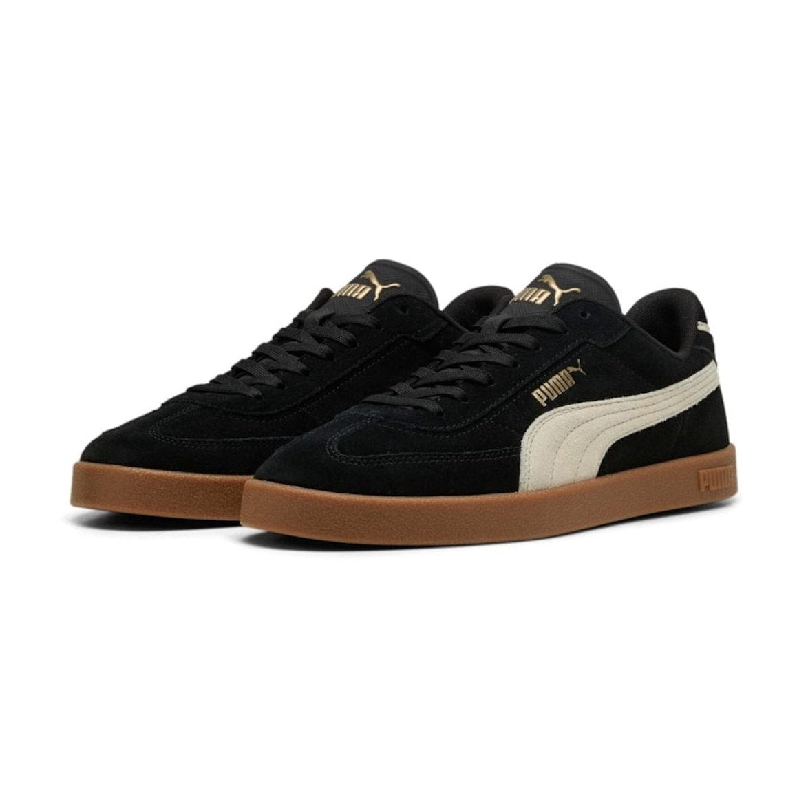 PUMA Club II Era Suede - Black / Alpine / Gum