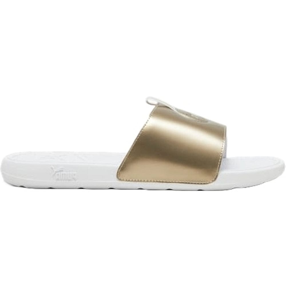PUMA Cool Cat 2.0 Metallic Dream Slide - White / Gold