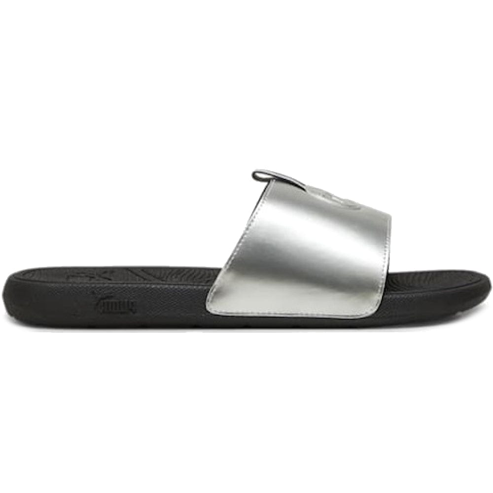 PUMA Cool Cat 2.0 Metallic Slide - Black / Silver