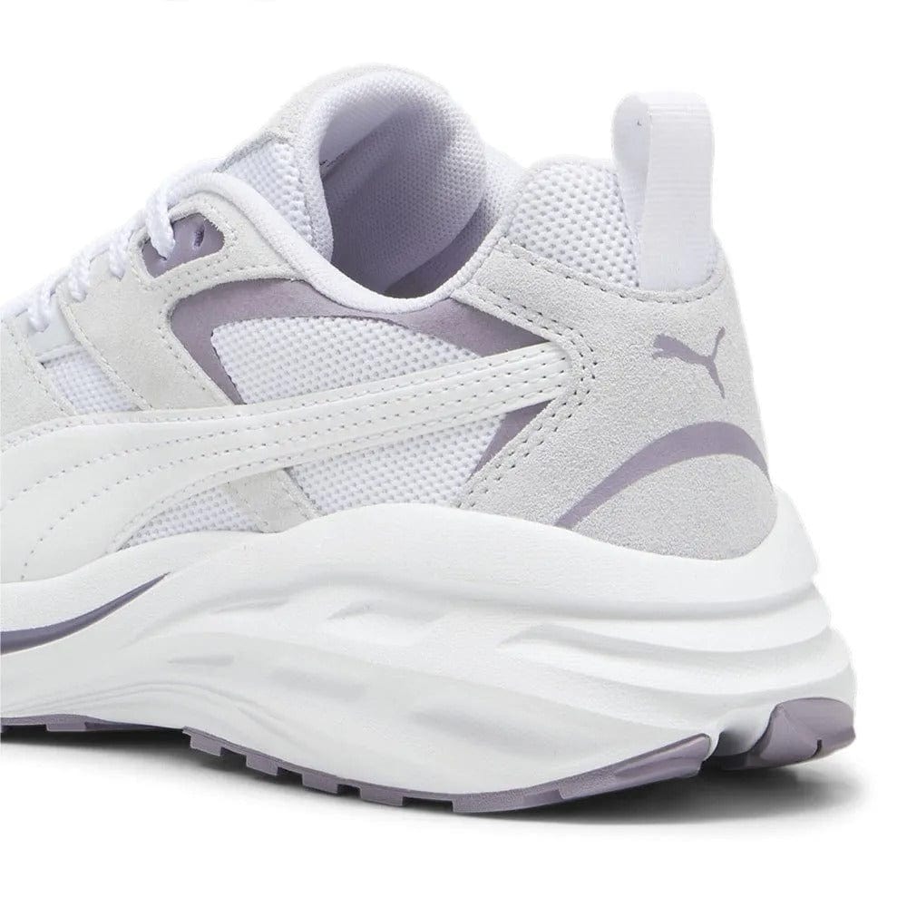 PUMA Hypnotic LS - Silver / White / Plum
