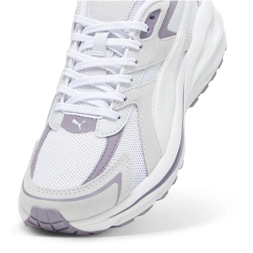 PUMA Hypnotic LS - Silver / White / Plum