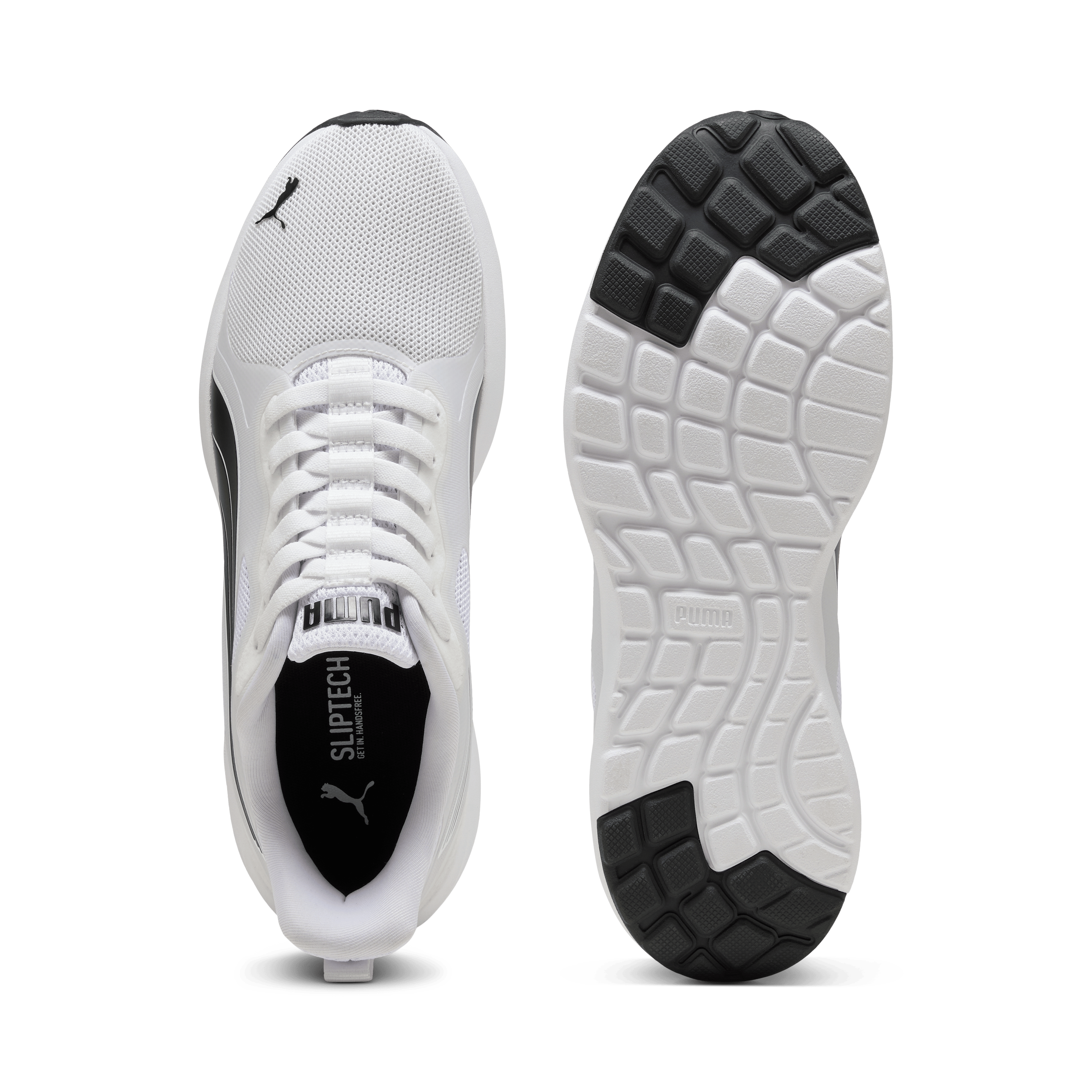 PUMA Softride Cosmic Street Sliptech - White / Black