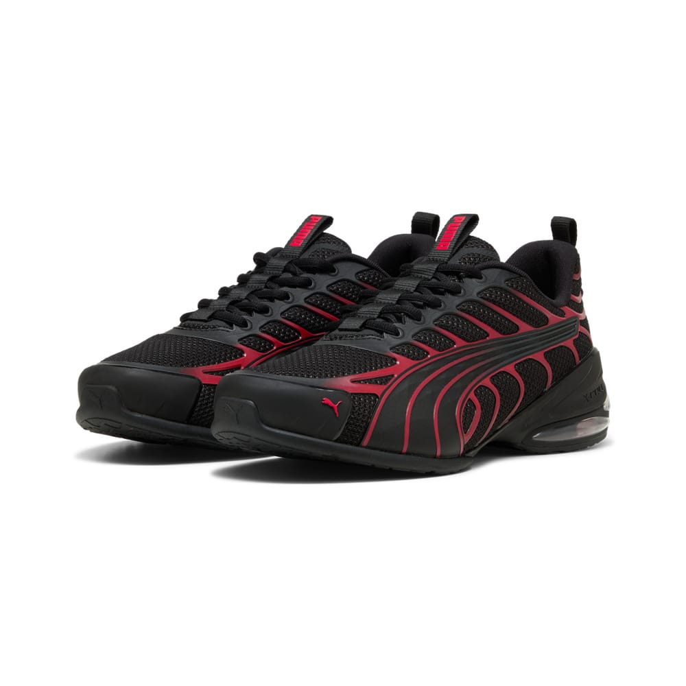 PUMA Voltra - Black / Dark Gray / Red