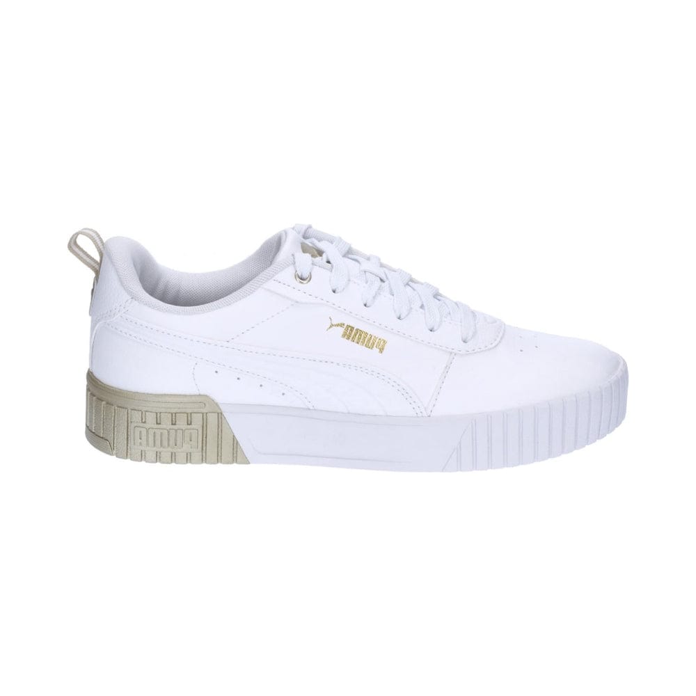PUMA Womens Carina 2.0 Metallic Dream - White / Gold