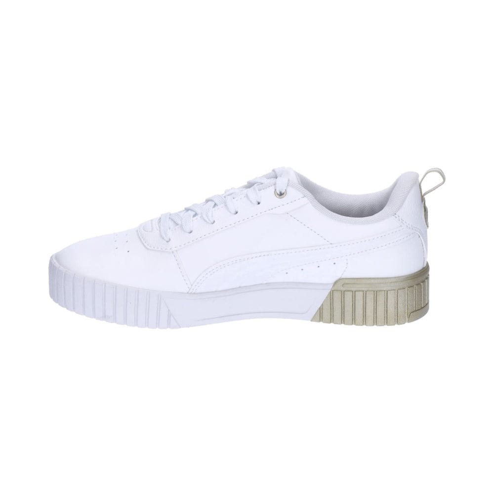 PUMA Womens Carina 2.0 Metallic Dream - White / Gold