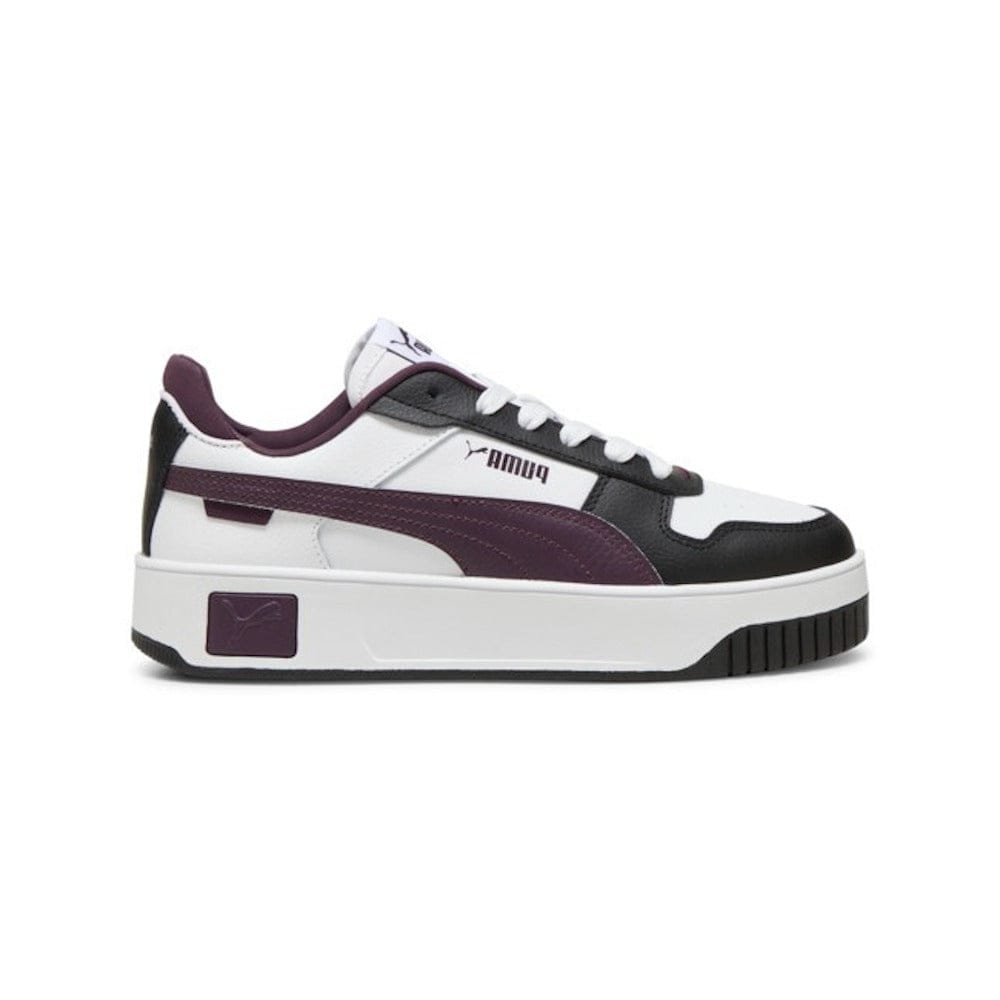 PUMA Womens Carina Street - White / Plum / Black