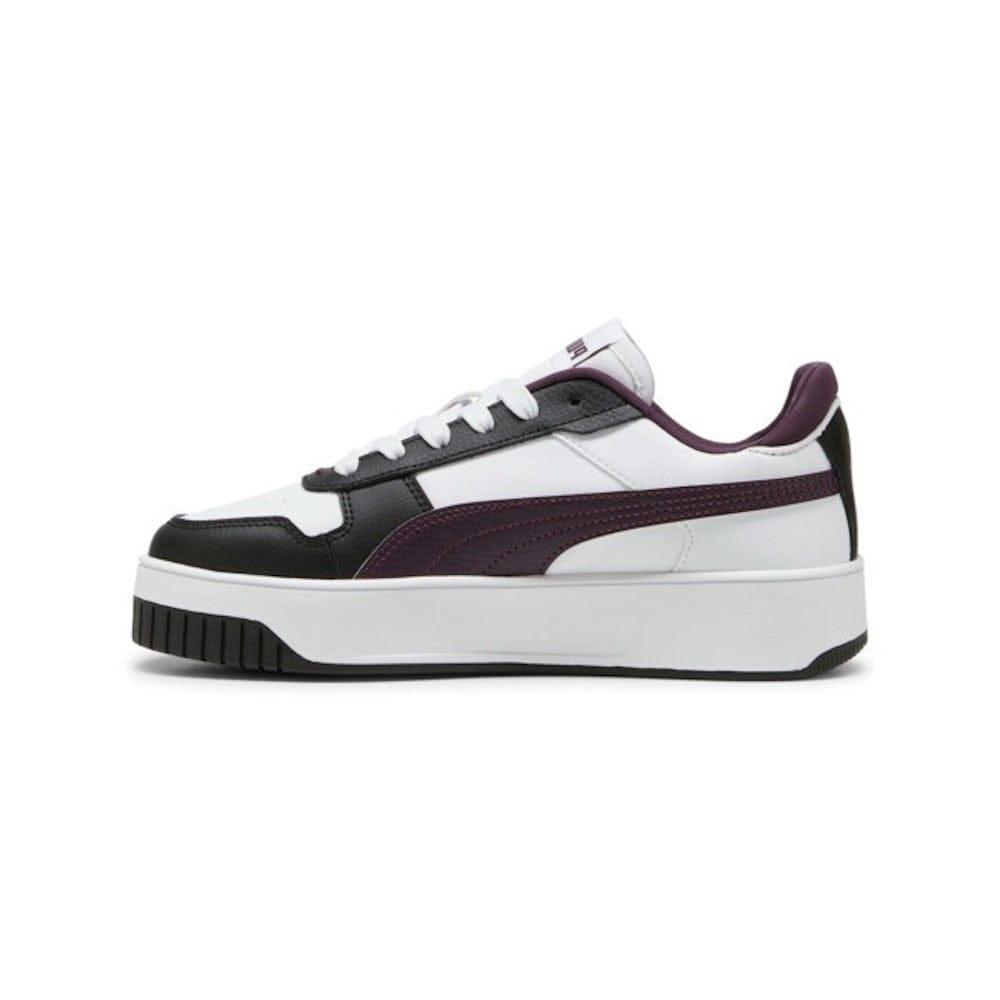 PUMA Womens Carina Street - White / Plum / Black