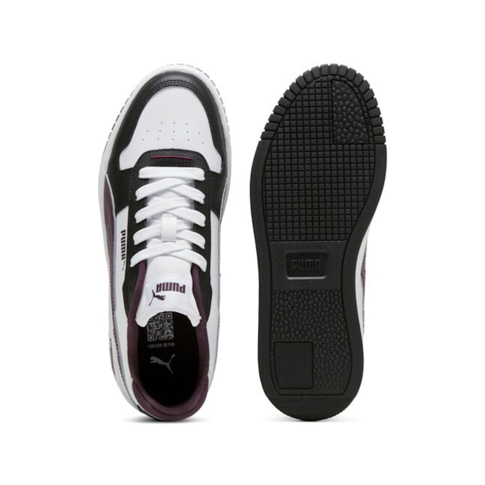 PUMA Womens Carina Street - White / Plum / Black