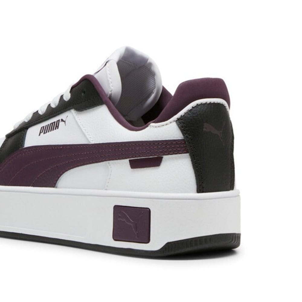 PUMA Womens Carina Street - White / Plum / Black