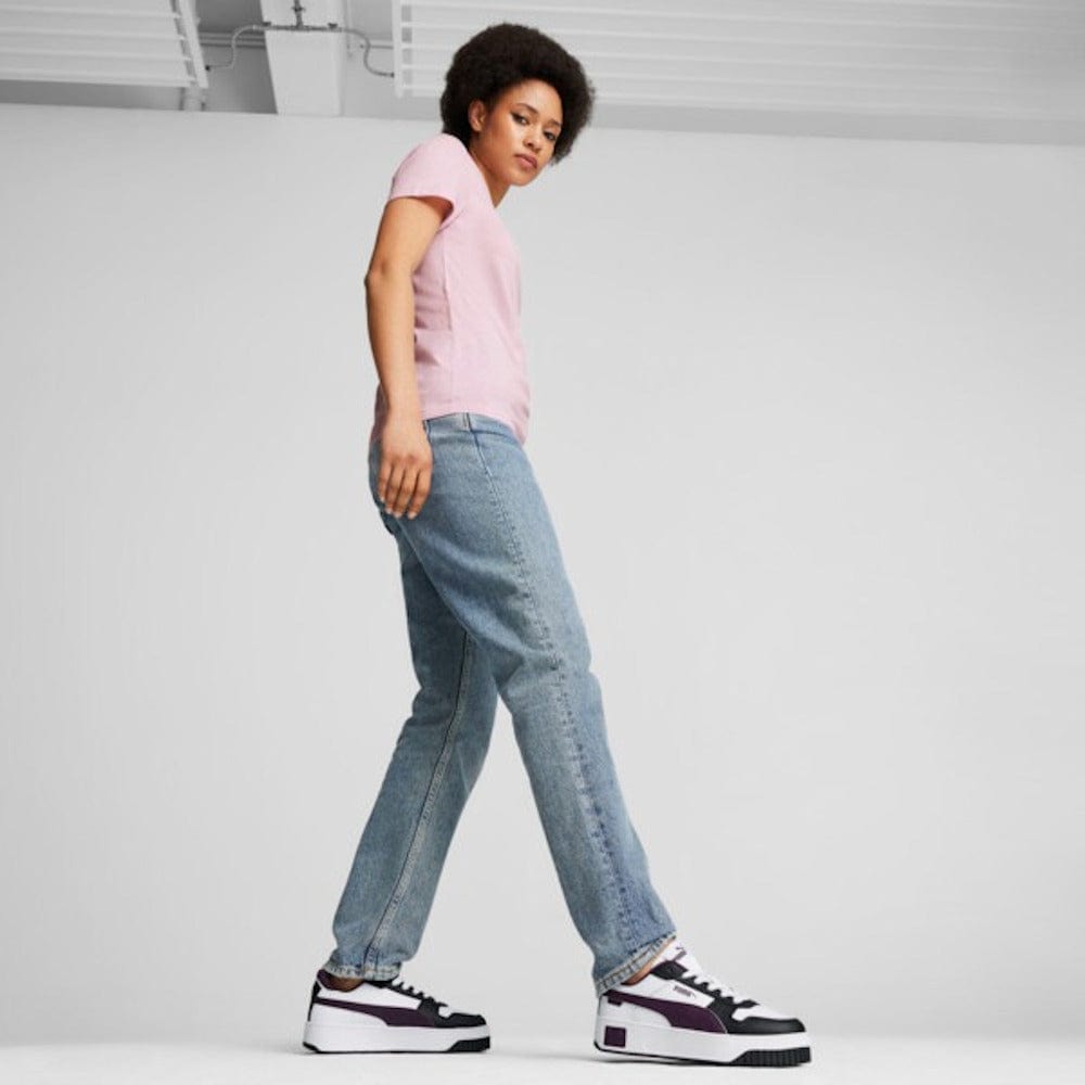 PUMA Womens Carina Street - White / Plum / Black