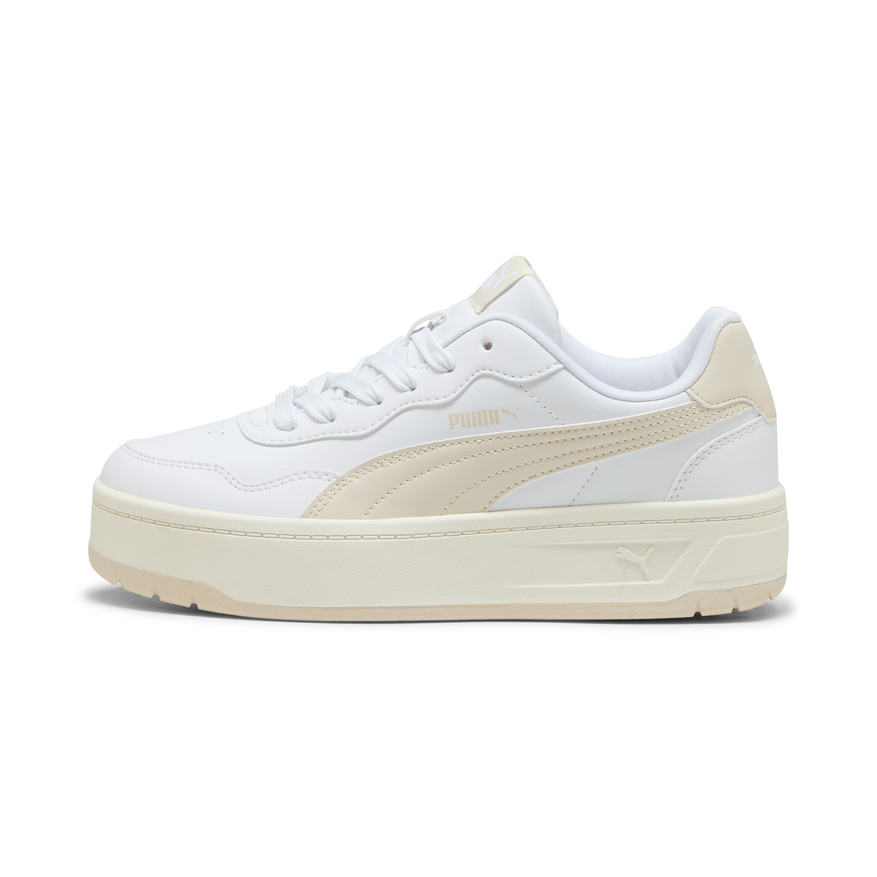 PUMA Womens Court Lally Skye - White / Alpine Snow