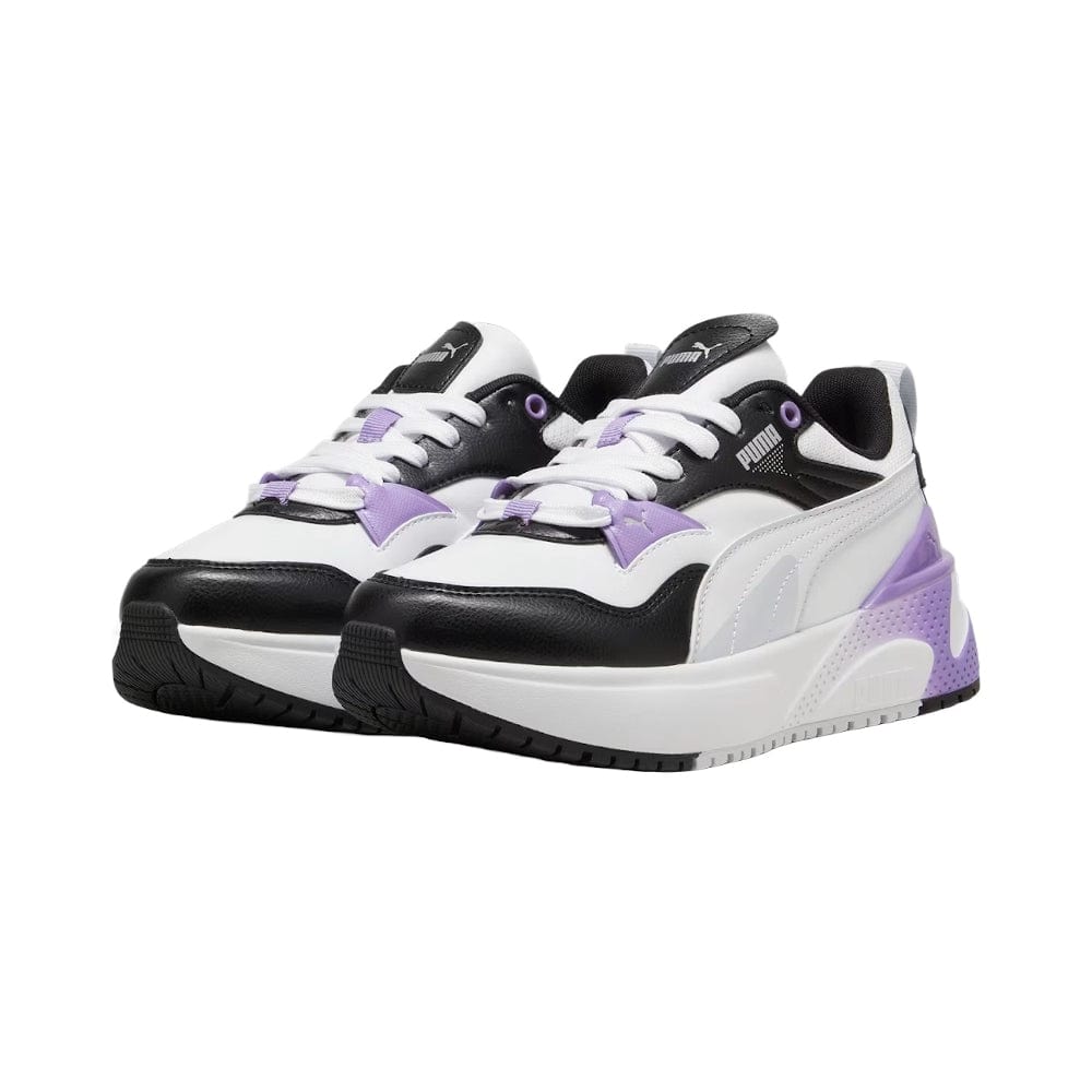 PUMA Womens R78 Disrupt - Black / Silver / Lavender