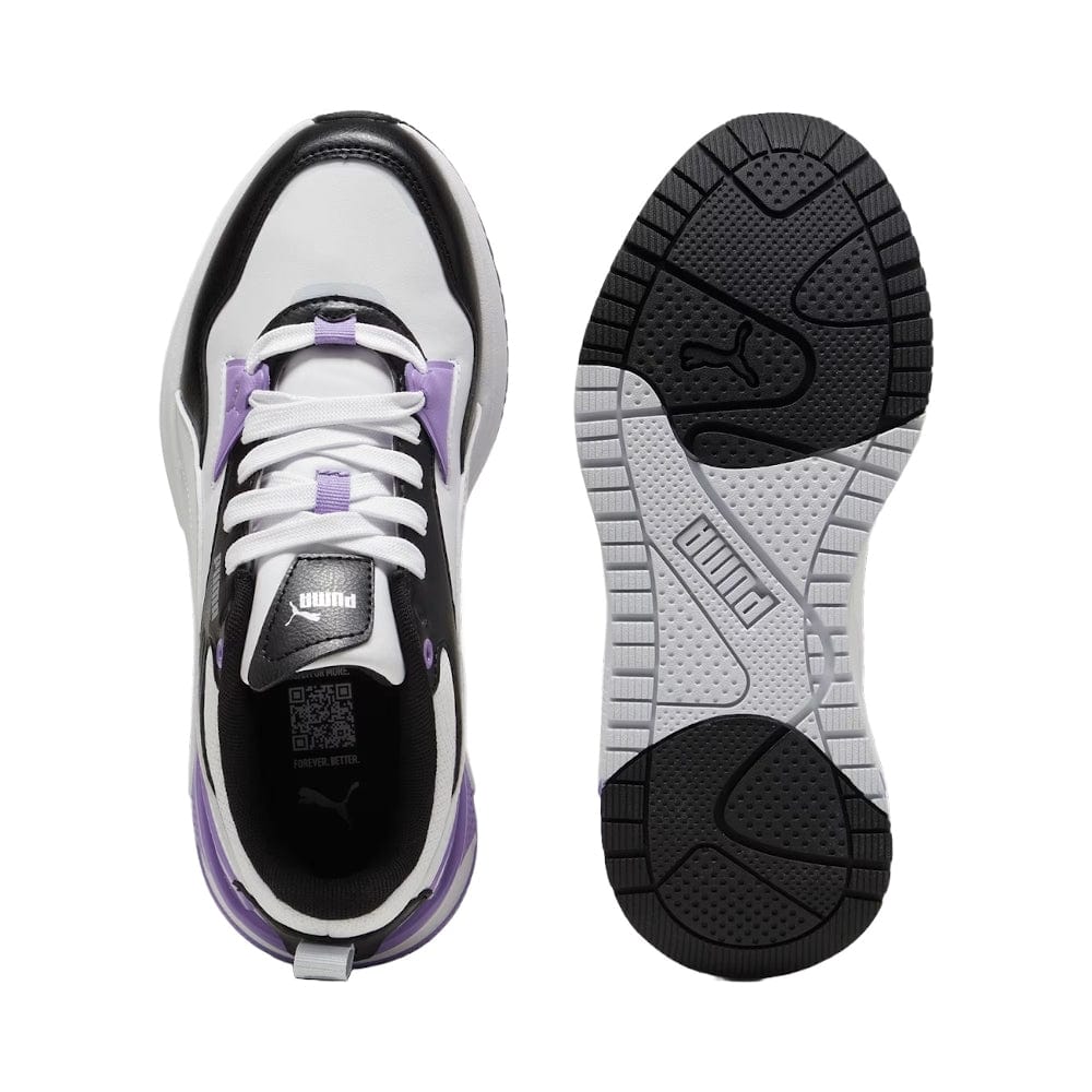 PUMA Womens R78 Disrupt - Black / Silver / Lavender