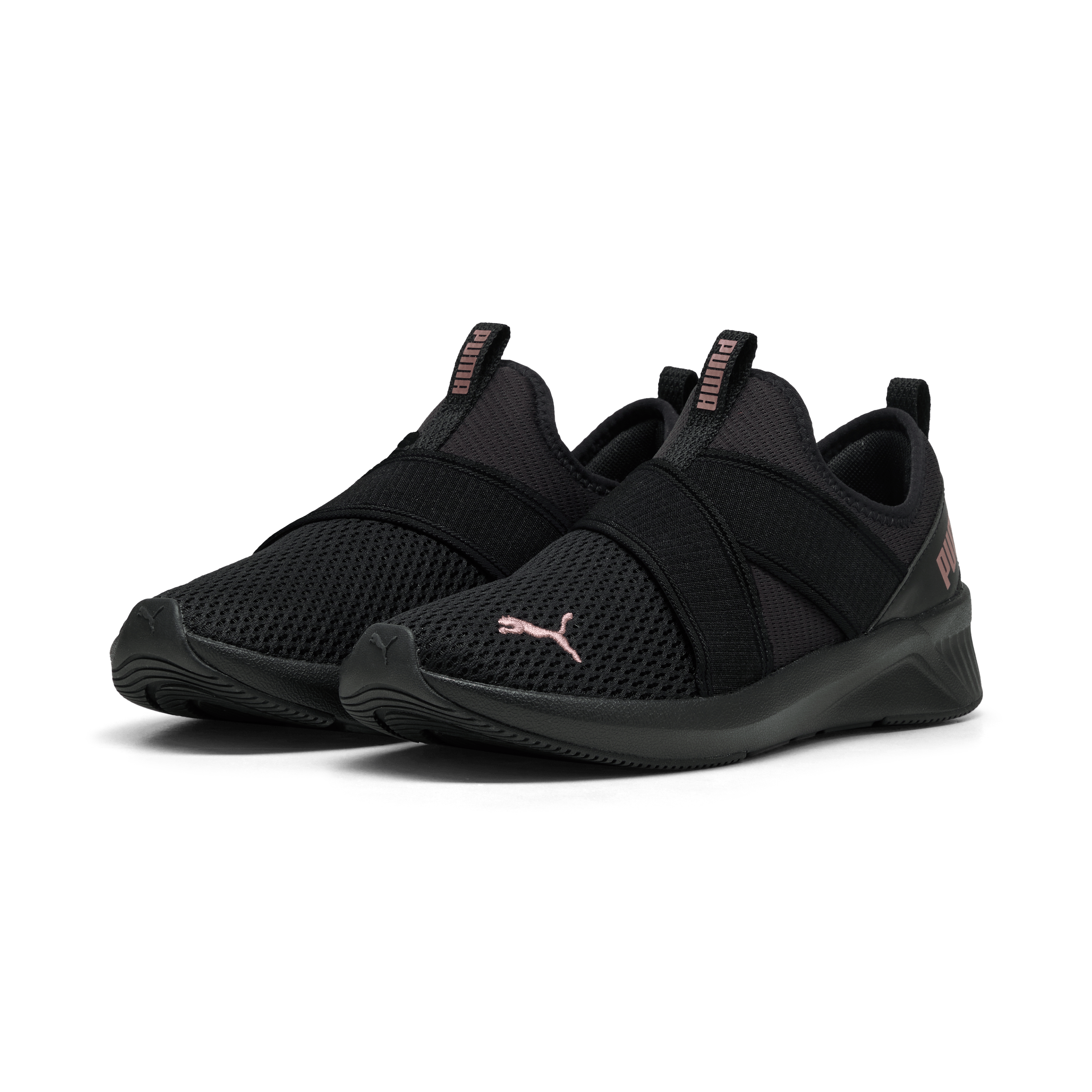 PUMA Womens Softride Harli Slip on - Black