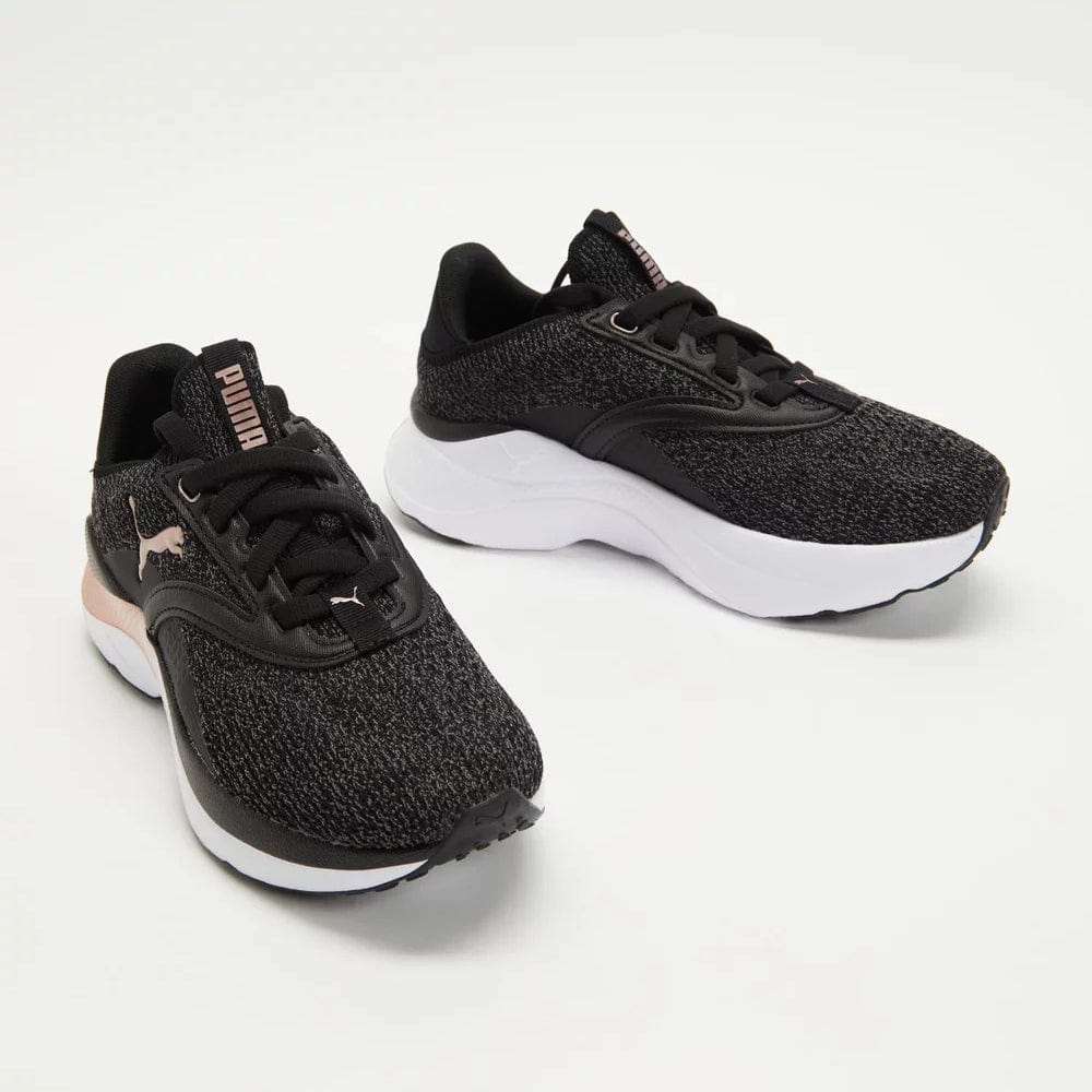 PUMA Womens Softride Mayve - Black / Grey