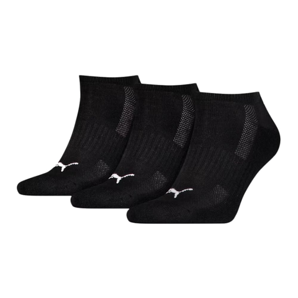 PUMA Cushioned Sneaker Socks 3 Pack - Black