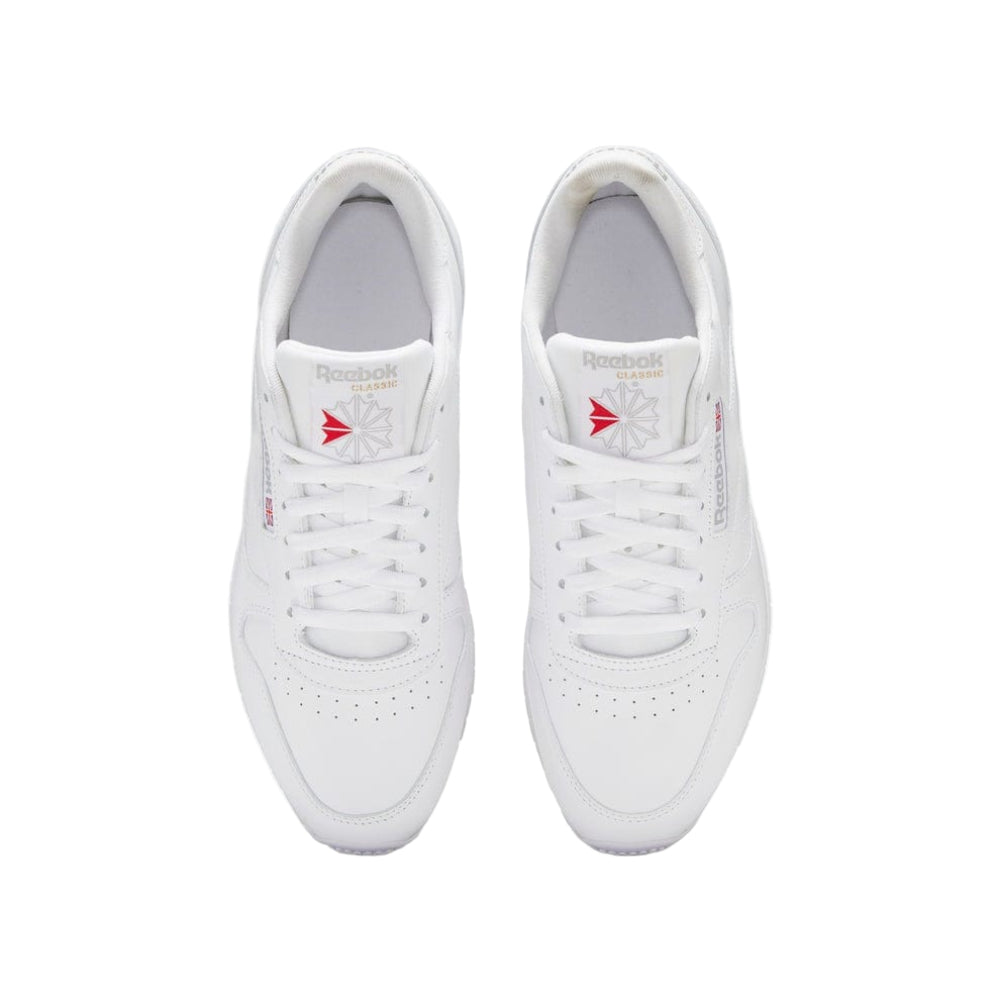 Reebok Womens Classic Leather - White / White